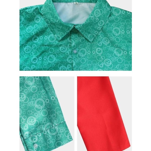 Joker Joaquin Phoenix Cos Kostym Halloween Cosplay Kostym XL