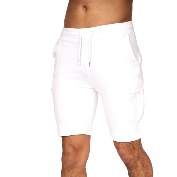 Juice Handley Combat Shorts för män Vit White XXL