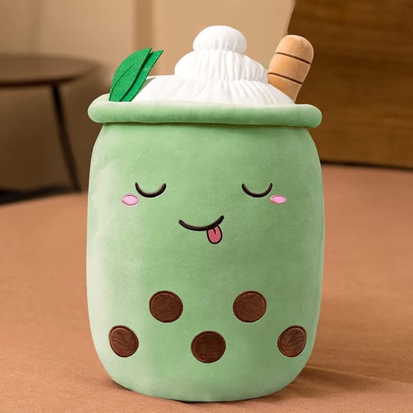 Kupla Tee -pehmolelu, Boba-pehmolelu, Maitoteekuppi Pehmeä T