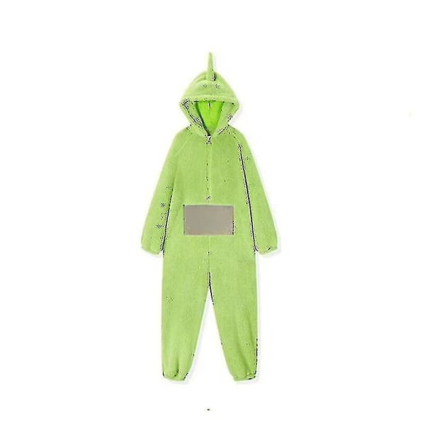 Anime Teletubbies kostym Vuxen jul Pyjamas Sovkläder Jumpsuit.v8 V Green L