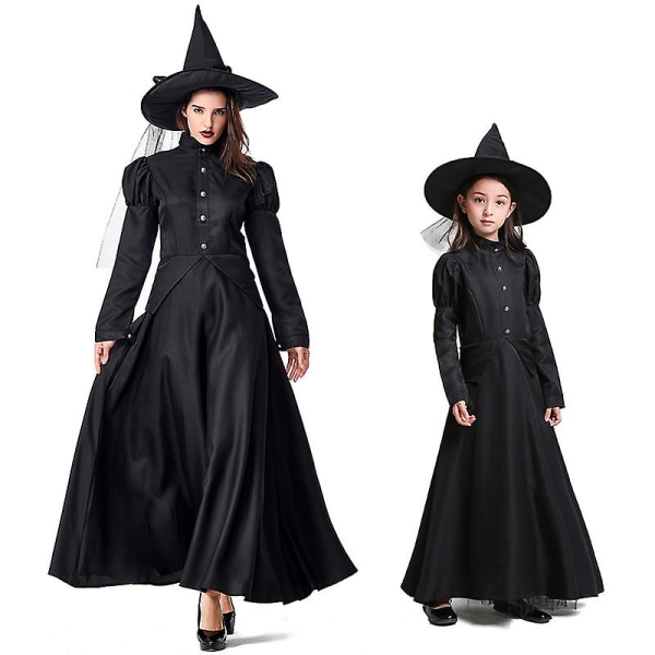 Troldmanden fra Oz Halloween kostume Scenekostume Voksen Cosplay Voksen S V Kids L