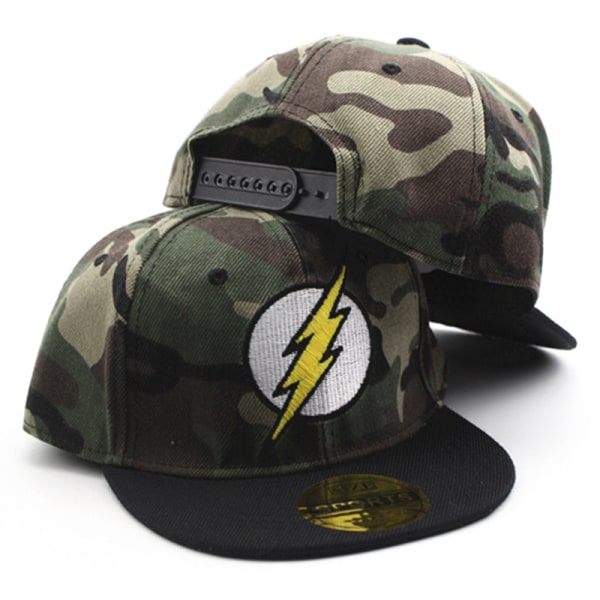 Poikien sarjakuva baseball-lippis Superhero Snapback päähineet V Flash