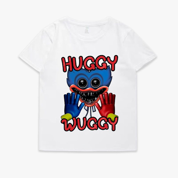 Poppy Playtime Lasten ja aikuisten lyhythihainen T-paita A White XL