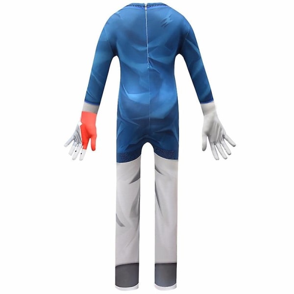 Halloween kostymer för barn Anime Pocket Devs Robloxing Cosplay Body Pojkar Spelkaraktär Kläder Karneval Festkläder W 120 (5-6 T)