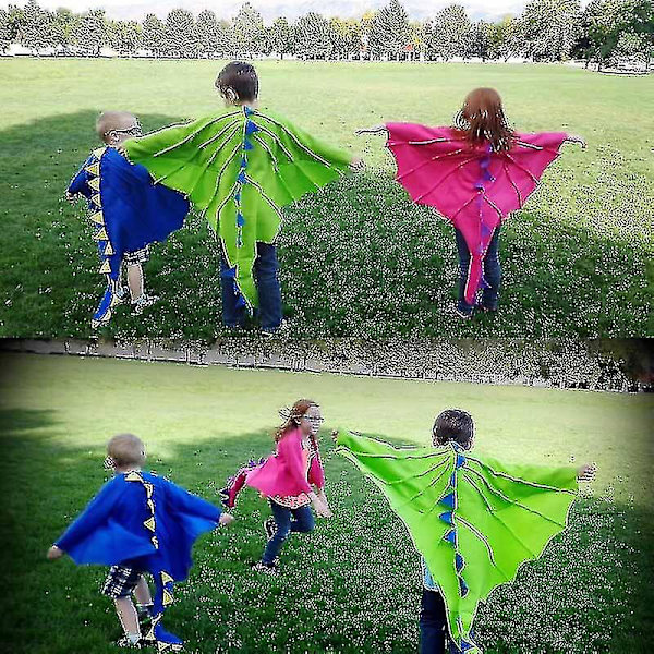 Partytree Lasten Dinosaurus Show Esityksen Rekvisiitta Viitta Hattu Naamio Cosplay Puku Black