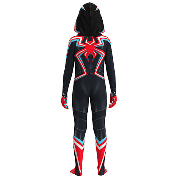 Barndräkt Spiderman Cosplay Jumpsuit Halloween Cosplay-asu 130cm