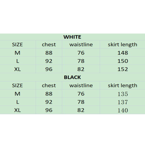 Naisten aavemorsian Halloween Cosplay -asu Finklänning white XL