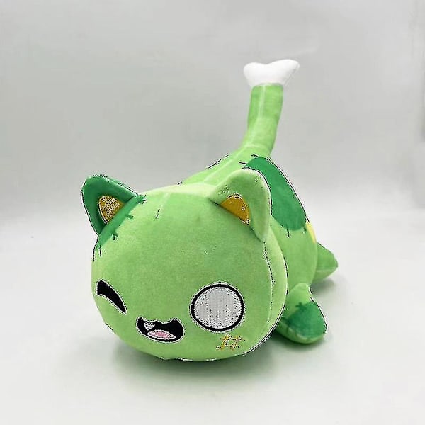 Søt katt plysjleketøy Donut katt plysj Kawaii katt plysjleketøy egnet for barns jule- og bursdagsgave 25cm-n Devil Cat