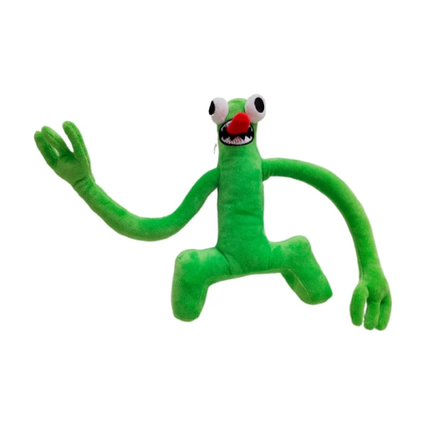Regnbågsvänner roblox plysdocka Grönt monster med långa händer 30cm