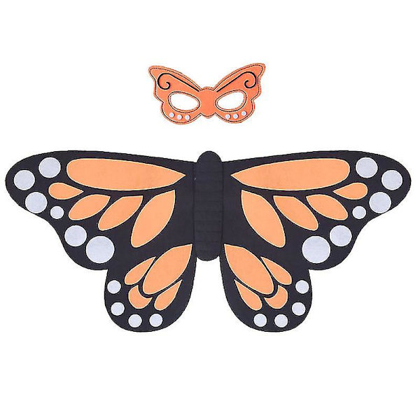 Lasten linnunsiipi naamio Halloween cosplay-asu Lapset Fancy Animal Outfit
