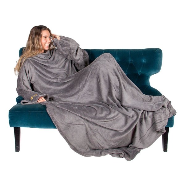 Snug Rug Deluxe Tepper Med Ermer (originalen) V gray