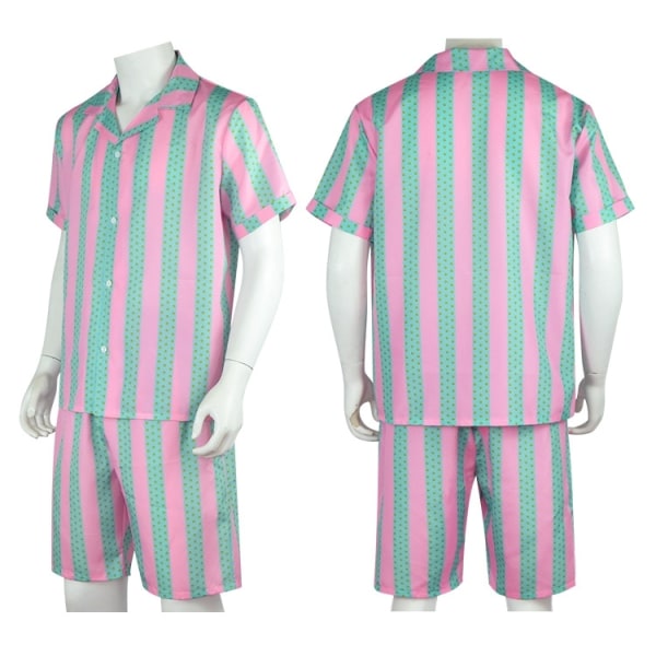 Ken - Barbie - Kostym - Striped suit - Cospay Haoween - MultiColor L