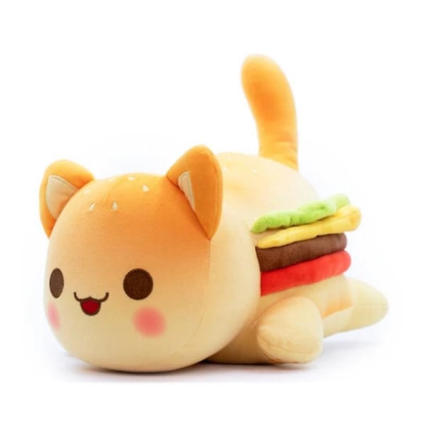 Aphmau Meemeows Kosedyr Plysjleke Cola Pommes Frites Hamburger Brød Smørbrød Mat Kattedukke Plysj Sovepute Barn Julegaver 1