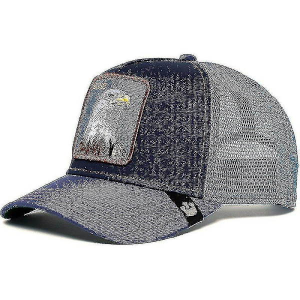 Aikuisten Black Panther Mesh Cap Kesä Baseball Cap Trucker Cap Eagle head