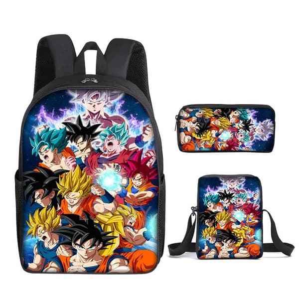 Anime Dragon Ball Z Pop Goku Vegeta Super Rygsæk WZ style 9