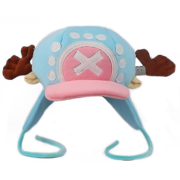 Anime Kawaii Plyschleker Cosplay Tony Chopper Bomullsmøsse Varm lue for kostyme Voksen Unisex Tilbehør Gaver 11