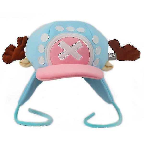 Anime Kawaii Plysjlegetøj Cosplay Tony Chopper Bomuldshat Varm hue til kostume Voksen Unisex Tilbehør Gaver 11