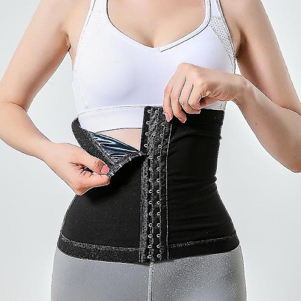 Waist trainer Svett Bastu Body Shaper Korsett Kvinnor Bantning Fitness Belly Wrap Band Gördel Sha 4XL 5XL
