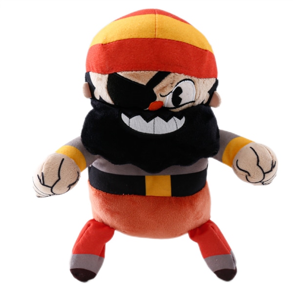 Cuphead Plyschleksaker Mugman Game Doll Toys Djävulen Legendariska kalkkungen Tärningar Gosedjur Barnleksak Jul Födelsedagspresent Ghost