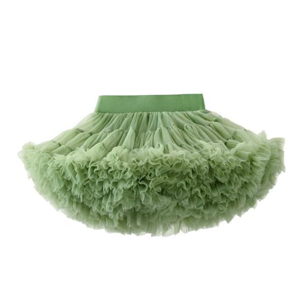 Baby Girls Tutu-kjole Prinsessens fødselsdagsfestkjole - green L