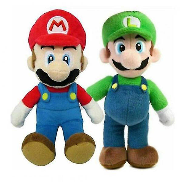 Super Mario Bros. Plysch Mario ja Luigi pehmolelu