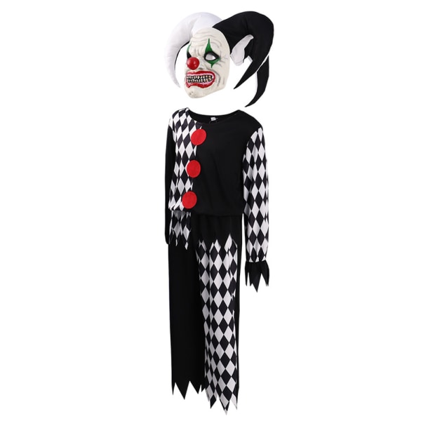 Terror Lingge Clown Kostume Cosplay Rollespil Halloween 120cm