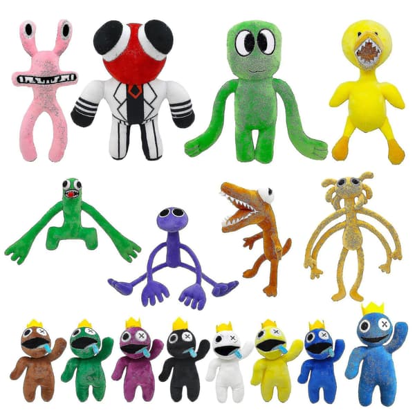 Rainbow Friends Roblox pehmolelu lahja Orange lizard