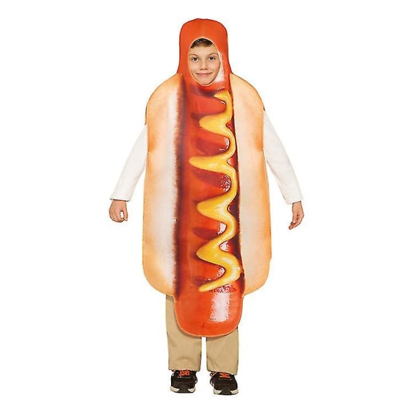Cosplay Adult One Piece Hot Dog kostym W aldult
