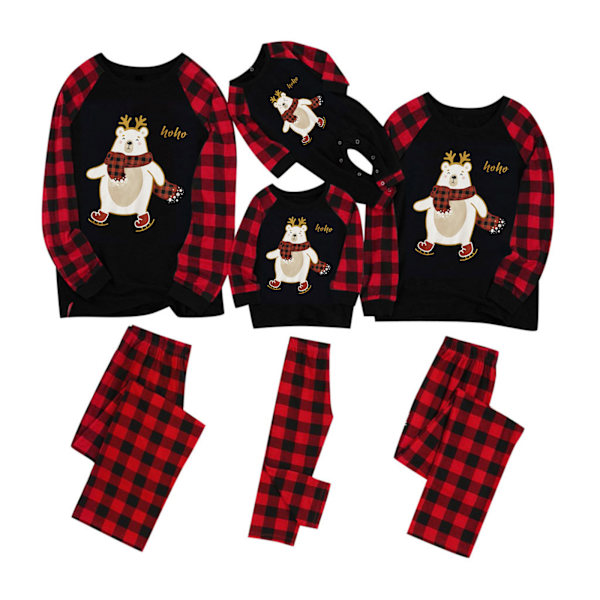 Julepyjamas-sett dad 2XL