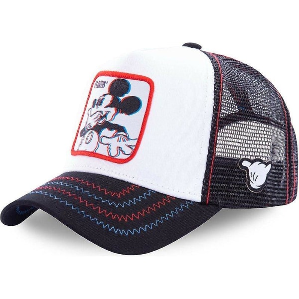 Mickey Snapback Cotton Baseball Cap & Dad Mesh / Trucker Hat MICKEY COLORFUL