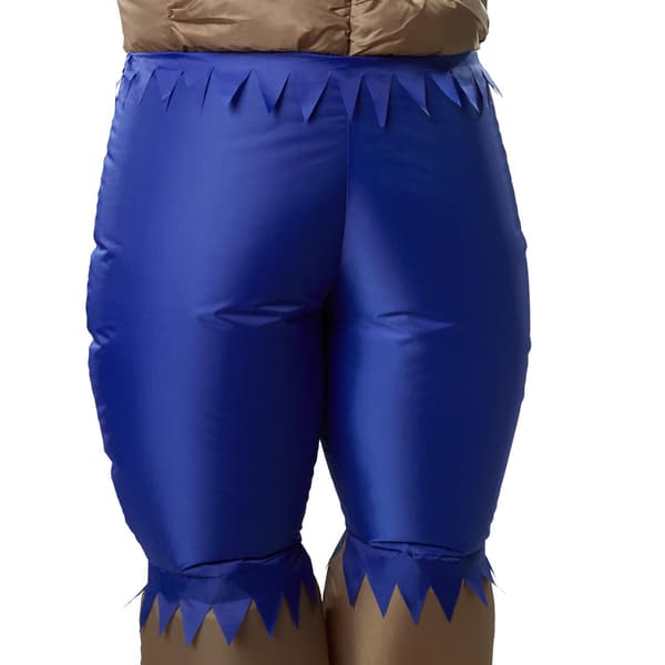 tectake Oppustelig Kostume Bodybuilder V brown