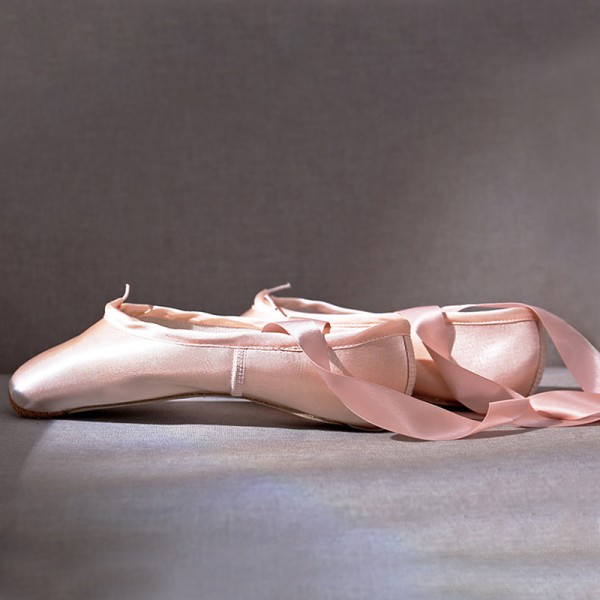 Balettskor för kvinnor för flickor Lättviktsdansskor i enfärgade V Satin Pink 30