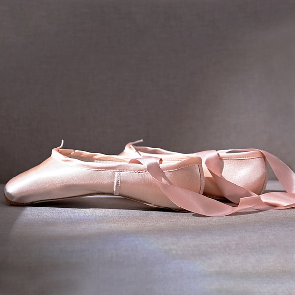 Ballettsko for kvinner og jenter - Lette dansesko i ensfarget V Satin Pink 30