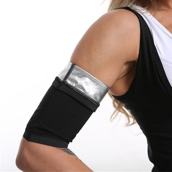 1 par Dam Arm Shaper Bantning Trimmer Shapers Armkontroll Shapewear Träning Fitness Sleeve Slimmer Arm Viktminskningsverktyg 2022,blå S M