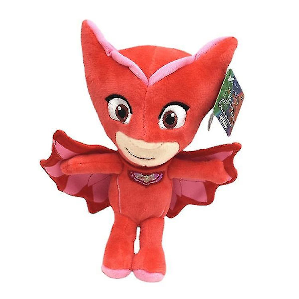 Pj Masker Plysjleke Heroes Anime Dukke Barnebursdagspresang W Red