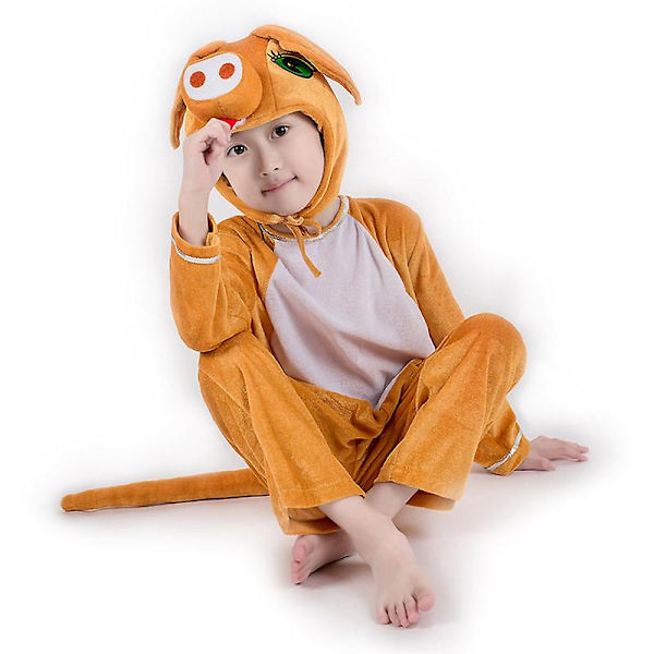 Ruskea sian cosplay-asu 4XL (170cm)