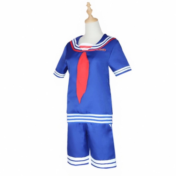 Stranger Things Säsong 3 Scoop Ahoy Steve Harrington Cosplay Kostym Halloween V man L