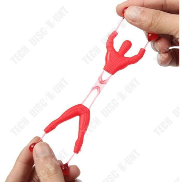 TD® Set med 6 akrobater i strumpbyxor - 8,5 cm - Liten leksaksmässa, barnfödelsedag - Skolfest - Roliga leksaker