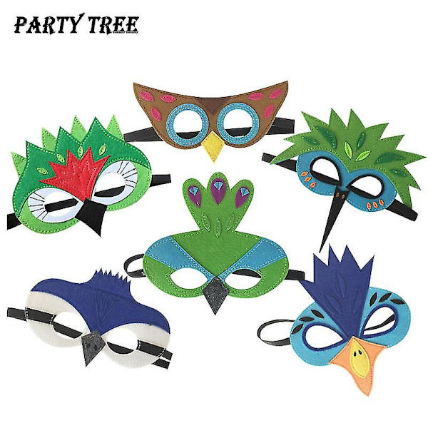 Lasten linnunsiipi naamio Halloween cosplay-asu Lapset Fancy Animal Outfit