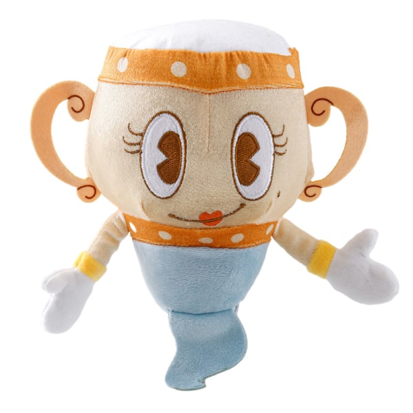 Cuphead Plyschleksaker Mugman Game Doll Toys Djävulen Legendariska kalkkungen Tärningar Gosedjur Barnleksak Jul Födelsedagspresent Captain Brineybeard