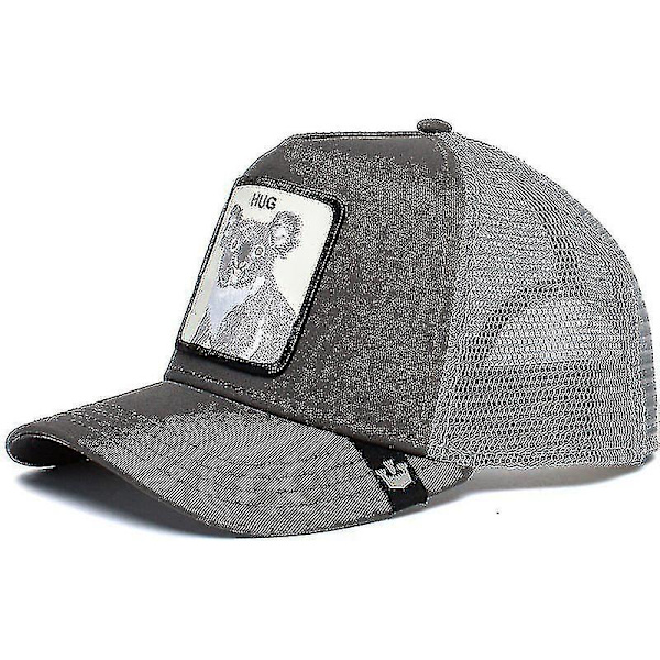 Aikuisten Black Panther Mesh Cap Kesä Baseball Cap Trucker Cap Koala