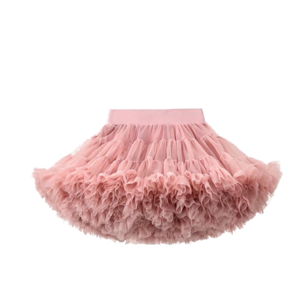 Baby Girls Tutu-kjol Prinsessans födelsedagsfestkjol - pink M