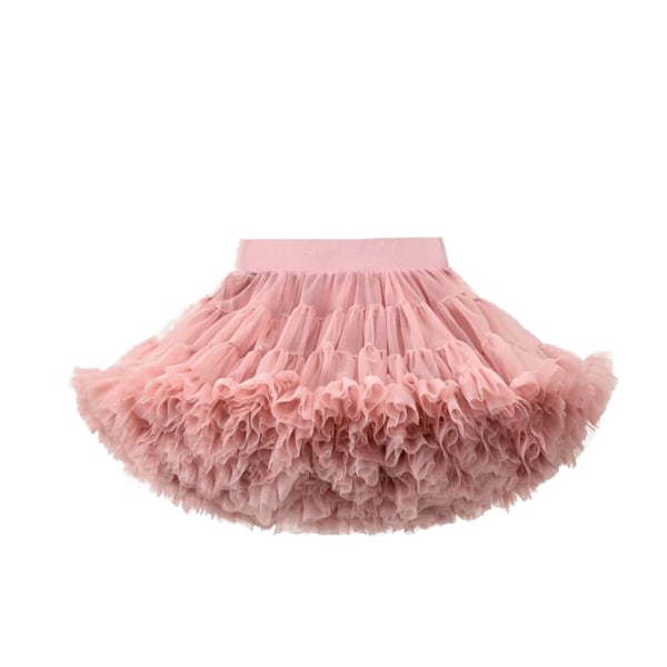 Baby Girls Tutu-mekko Prinsessan syntymäpäiväjuhlamekko - pink L