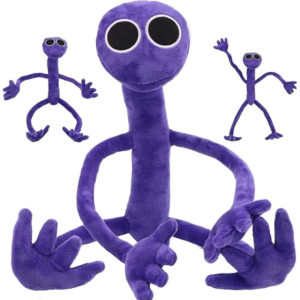 Rainbow Friends Plyschleke Lilla Langarmet Monster