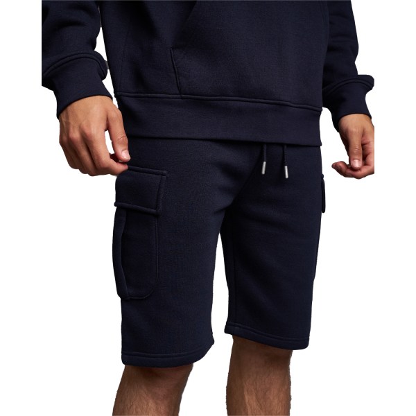 Juice Handley Combat Shorts för män Marinblå Navy XXL