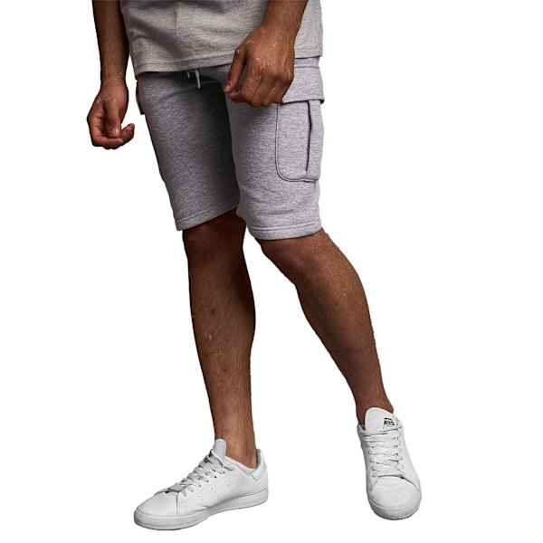 Juice Handley Combat Shorts miehille justharmaa Marl Light Grey Marl L