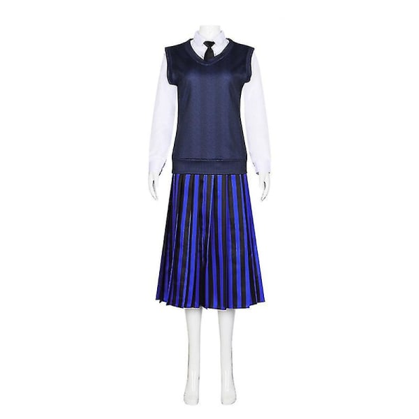 Onsdag Cosplay kostume Enid Sinclair klæd dig ud til voksne Børn Nevermore Academy Skoleuniform Halloween Karneval kostume Full set 150