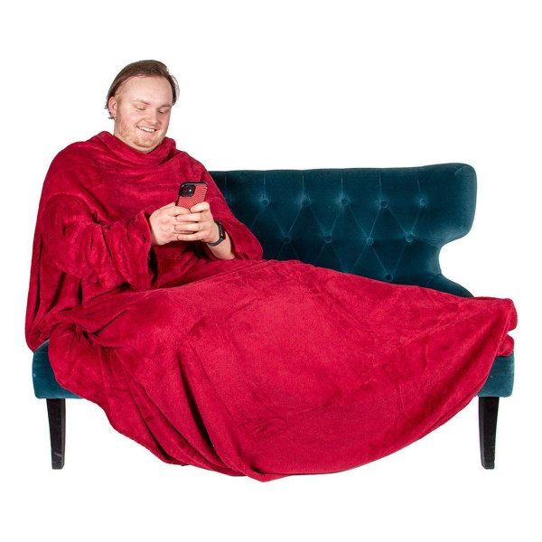 Snug Rug Deluxe Tæppe Med Ærmer (originalet) V gray