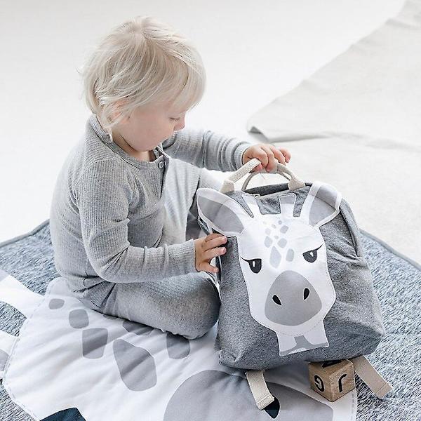 Børne Rygsæk Børn Børnehave Taske Rygsæk Til Baby Børn Sød Skole Taske Dreng Pige Let Taske Kanin Sommerfugl Løve Taske Ns2 grey rabbit