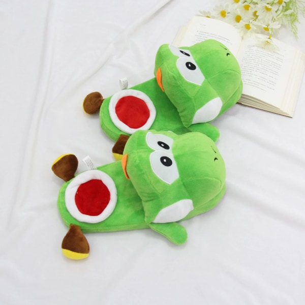 Anime Game Super Mario Bros. Yoshi Cosplay Tofflor V 35